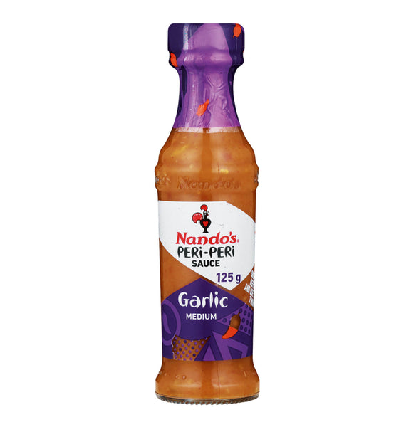 Nandos Garlic Peri Peri Sauce Small Bottle (Kosher) 125g