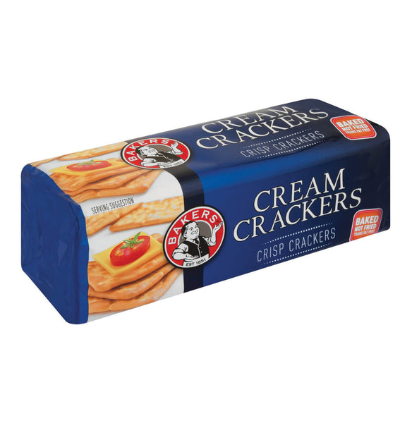 BEST BY JANUARY 2025: Bakers (Pyotts) Crackers Cream Crackers 200g