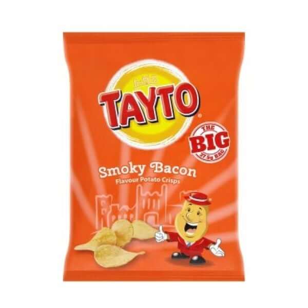 Tayto Smoky Bacon Potato Crisps 32.5g