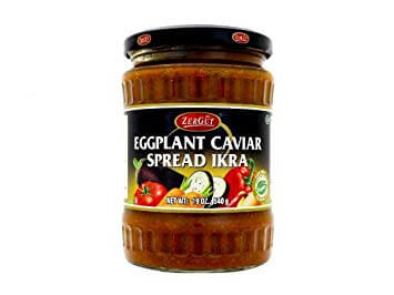 BEST BY SEPTEMBER 2024: Zergut Eggplant Caviar Spread Ikra 540g