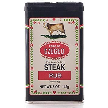 Pride of Szeged Steak Rub Seasoning, The Worlds Best 142g