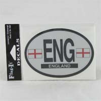 British Brands Decal England Oval Shape Reflective and Waterproof 10g
