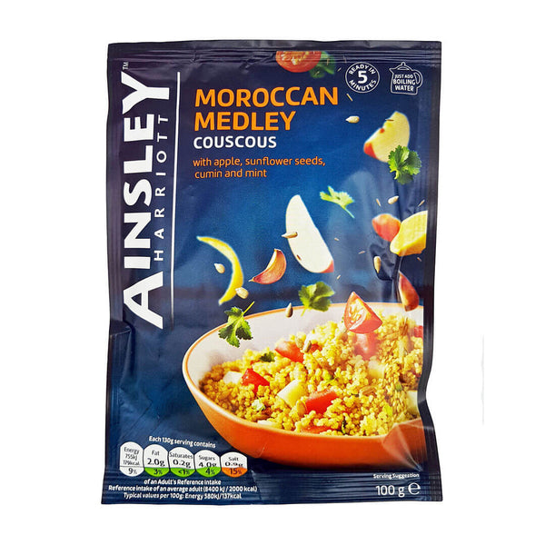 BEST BY SEPTEMBER 2024: Ainsley Harriott Couscous Moroccan Medley 100g