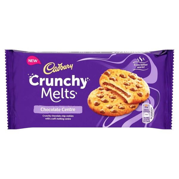 Cadbury Crunchy Melts Biscuits 156g