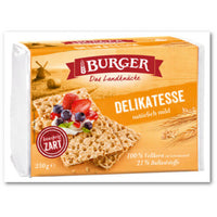 BEST BY JANUARY 2025: Burger Wholemeal Light Rye Crispbread 250g