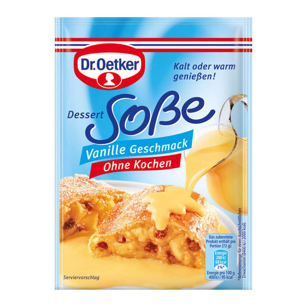 Dr Oetker Instant Vanilla Dessert Sauce 39g