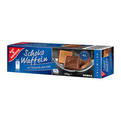 BEST BY SEPTEMBER 2024: Gut and Gunstig Milk Chocolate Wafer Biscuits 175g