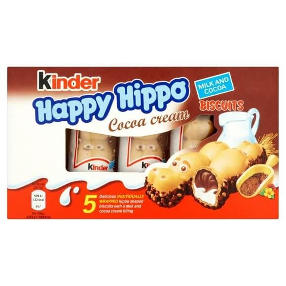 BEST BY SEPTEMBER 2024: Ferrero Kinder Happy Hippos 103g