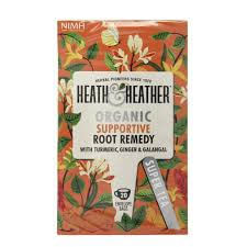 Heath and Heather Tea - Organic Supportive Root Remedy (Pack Of 20 Envelope Bags) 20g