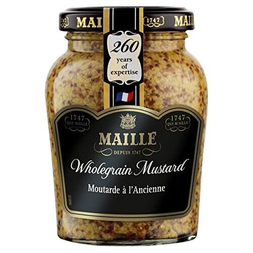 BEST BY SEPTEMBER 2024: Bornier Whole Grain Dijon Mustard Made in Dijon France 210g