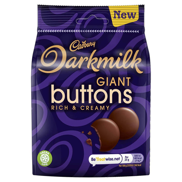 Cadbury Darkmilk Giant Buttons Bag 105g