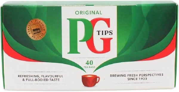 PG Tips Original (Pack of 40 Tea Bags) 116g