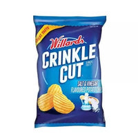 Willards Crinkle Cut Salt Vinegar 125g