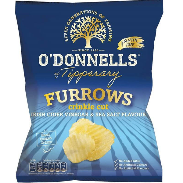 ODonnells Furrows Salt and Vinegar 47.5g