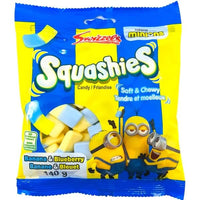 Swizzels Drumstick Squashies Minions Banana and Blueberry Flavour 120g