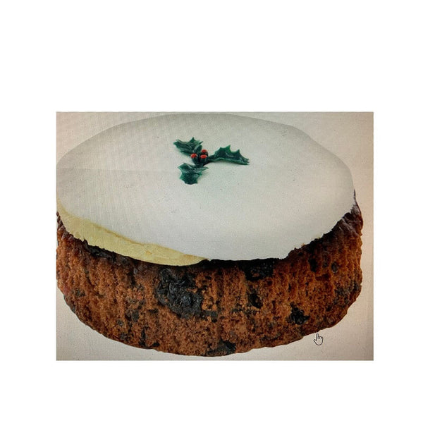 Original Cake Company Top Iced Round Fruit Cake 5.5" 650g