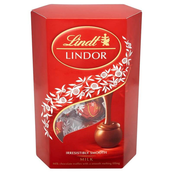 BEST BY NOVEMBER 2024: Lindt Lindor Milk Chocolate Carton 200g