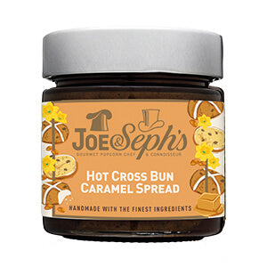 BEST BY SEPTEMBER 2024: Joe and Sephs Hot Cross Bun Caramel Spread  230g