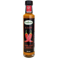 Calistos Extra Hot Peri Peri Sauce Tall 250ml