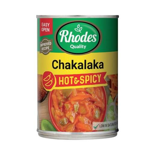 Rhodes Chakalaka Hot and Spicy 400g