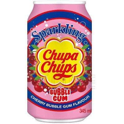 Chuppa Chups Chups Cherry Bubble Gum Can 345ml