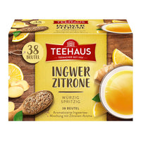 Teehaus Ingwer Zitrone 38 Tea Bags 57g