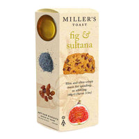 BEST BY JANUARY 2025: Millers Fig and Sultana Cracker Toast 100g