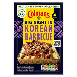 BEST BY SEPTEMBER 2024: Colmans Big Night in Korean Bbq Mix 45g