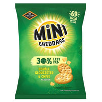 Jacobs Mini Cheddars Double Gloucester and Chive 115g