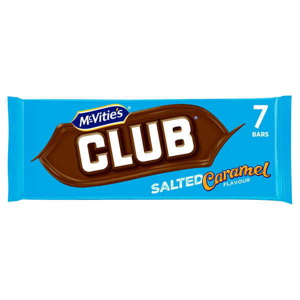 Mcvities Club Salted Caramel 154g