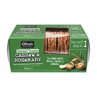 Olinas Bakehouse Cashew and Rosmary Crackers 100g