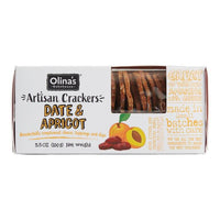 Olinas Bakehouse Date and Apricot Crackers 100g