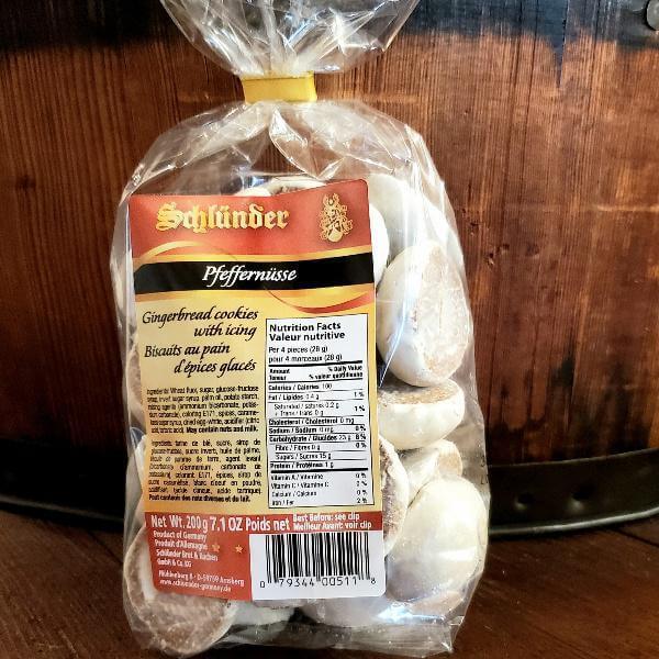 Schluender Glazed Pfeffernuesse Large Bag 500g