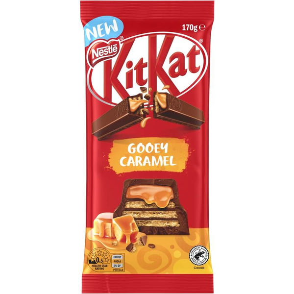 Nestle Kit Kat Gooey Caramel Slab 170g