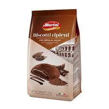 Marini Biscotti Ripieni Filled with Cacao Cream 200g